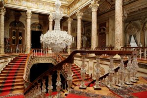 Ist Dolmabahçe Sarayı Kristal Merdivenler